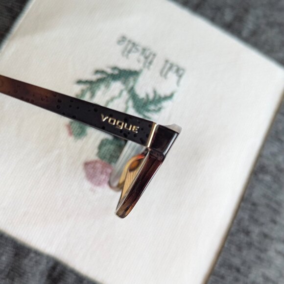 Vogue Eyeglasses FRAMES VO2998 W656 Brown Tortoise Cat Eye Full Rim 52-16-140 - Picture 6 of 9